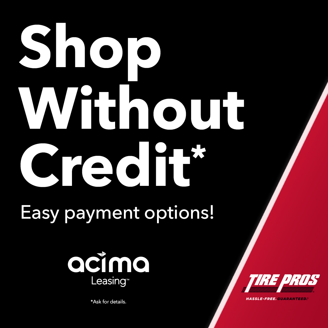 Acima Leasing Available at Jay's Tire Pros